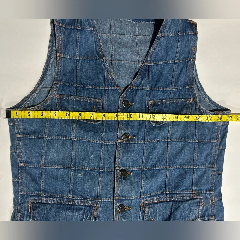 Vintage Jandy Jeans Denim Vest - Picture 9 of 10